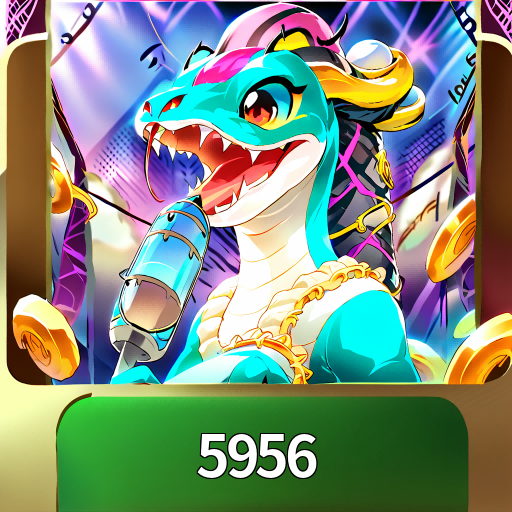 5956